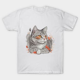 Elegant cat T-Shirt